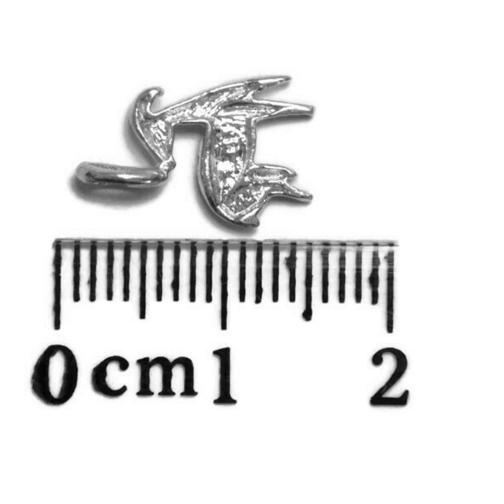 .925 Sterling Silver Zodiac Aries charm pendant - Picture 4 of 5
